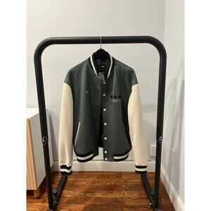 Straight from JAPAN: Green Varsity Jacket with Panda on the back.